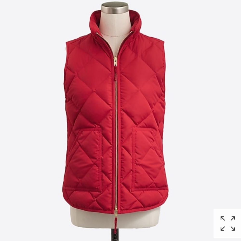 J. Crew Quilted Puffy Vest